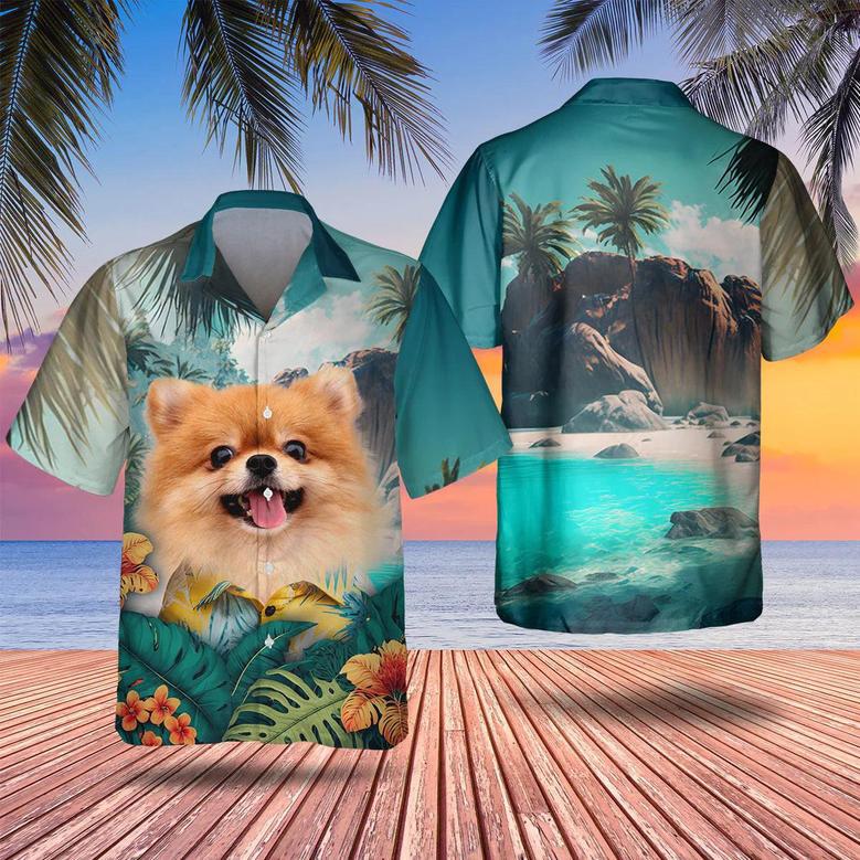 Pomeranian - Tropical Hawaiian Shirt Summer Gifts