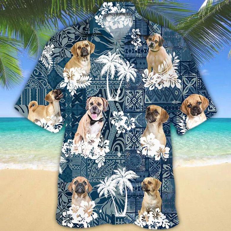 Puggle Hawaiian Shirt Summer Gifts