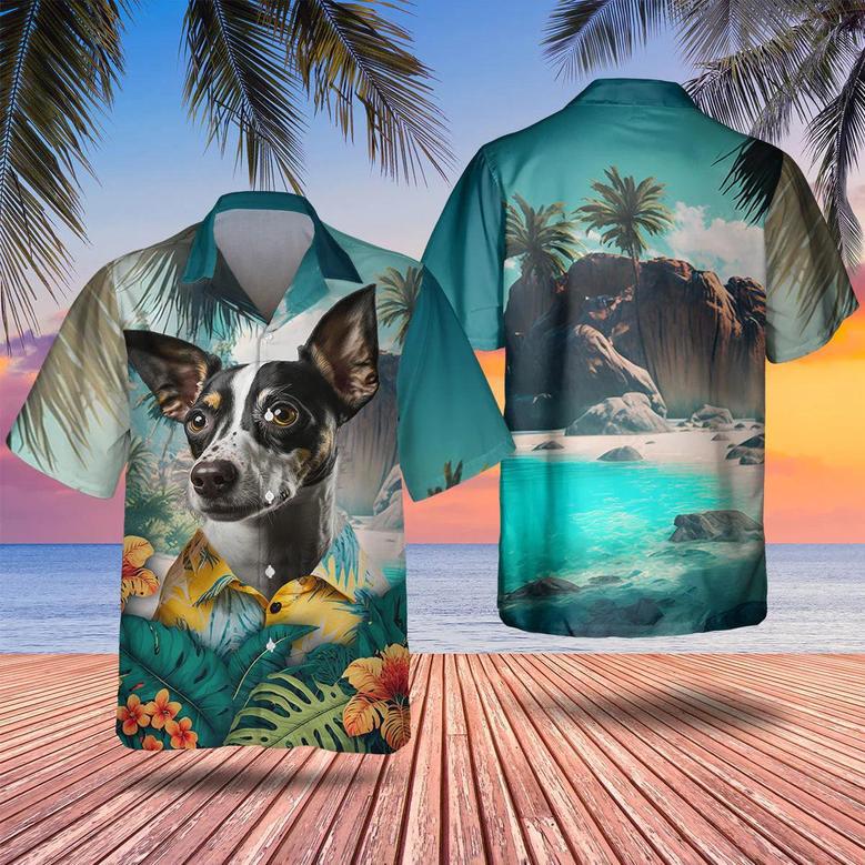 Rat Terrier - Tropical Hawaiian Shirt Summer Gifts