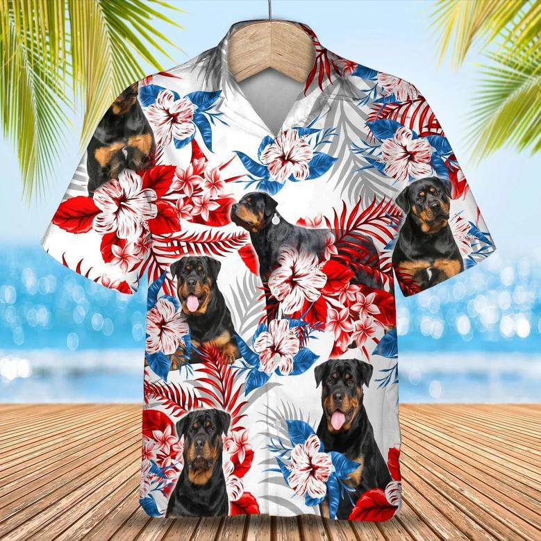 Rottweiler Hawaiian Shirt - Gift For Summer, Summer Aloha Shirt, Hawaiian Shirt For Men And Women Summer Gifts