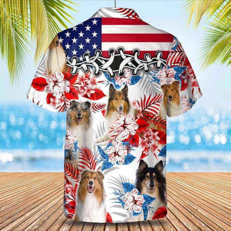 Rough Collie Hawaiian Shirt - Gift For Summer, Summer Aloha Shirt, Hawaiian Shirt For Men And Women Summer Gifts