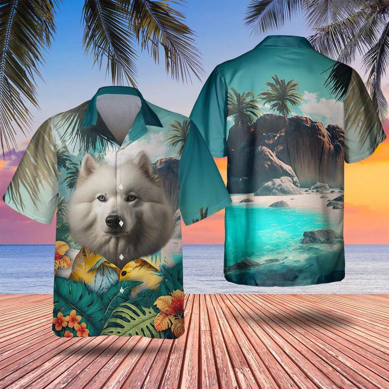 Samoyed - Tropical Hawaiian Shirt Summer Gifts