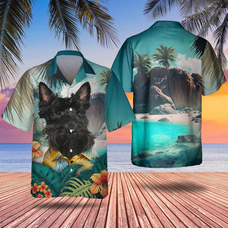 Scottish Terrier - Tropical Hawaiian Shirt Summer Gifts