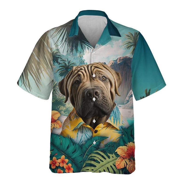 Shar Pei - Tropical Hawaiian Shirt Summer Gifts