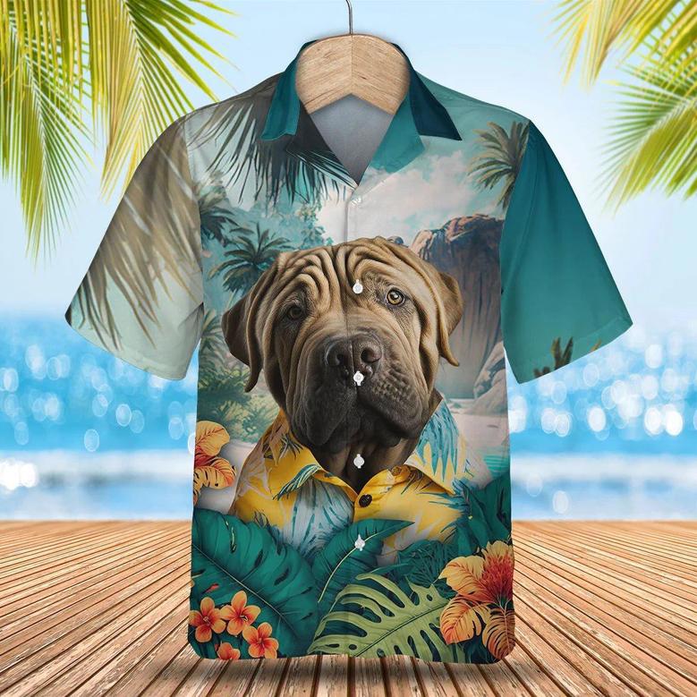 Shar Pei - Tropical Hawaiian Shirt Summer Gifts