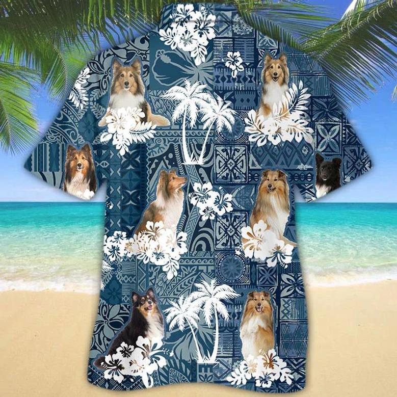 Shetland Sheepdog Hawaiian Shirt Summer Gifts