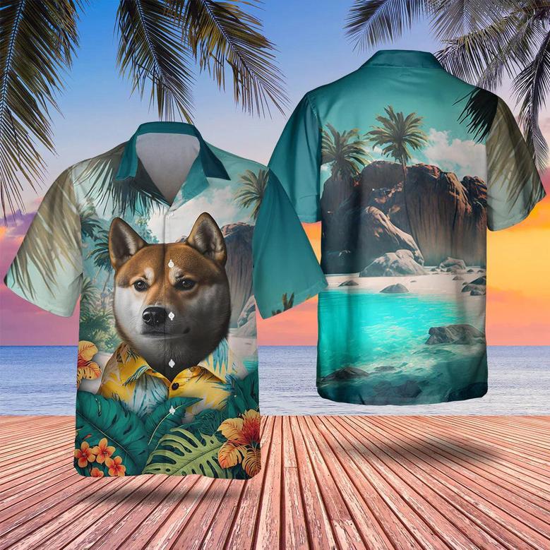 Shiba Inu - Tropical Hawaiian Shirt Summer Gifts