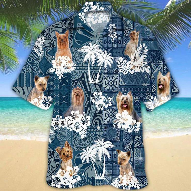 Silky Terrier Hawaiian Shirt Summer Gifts