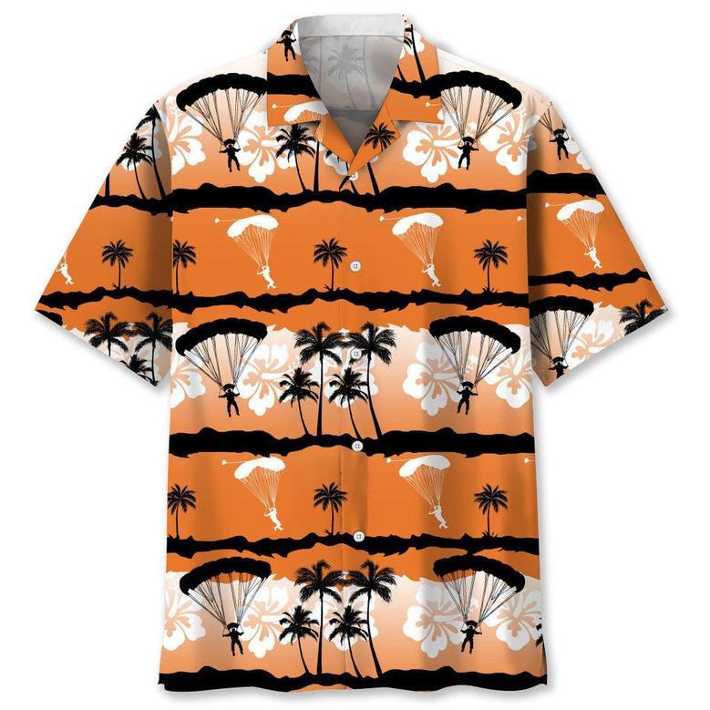 Skydiving Sunset Hawaiian Shirt Summer Gifts