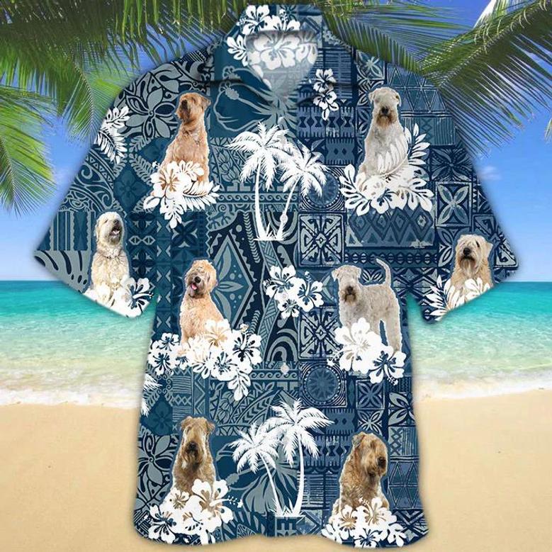 Soft Coated Wheaten Terrier Hawaiian Shirt Summer Gifts