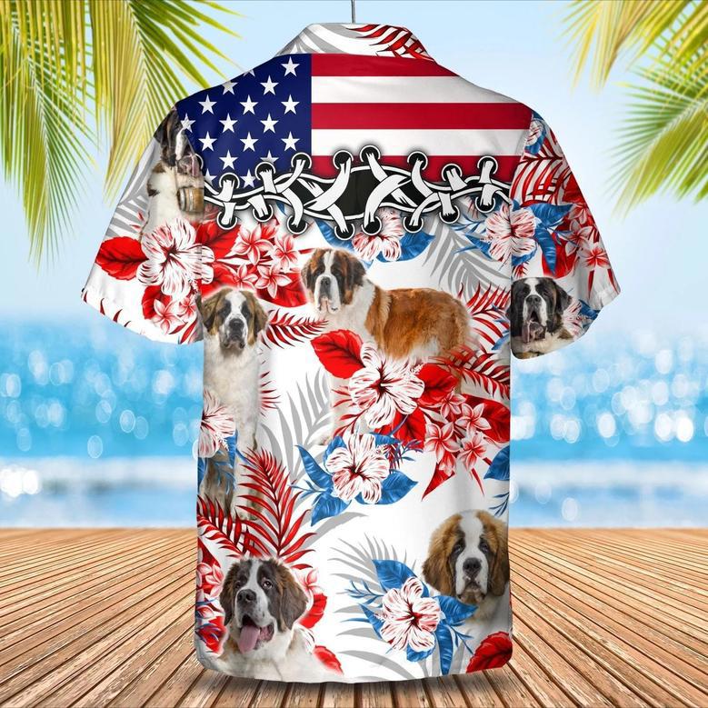 St Bernard Hawaiian Shirt - Gift For Summer, Summer Aloha Shirt, Hawaiian Shirt For Men And Women Summer Gifts