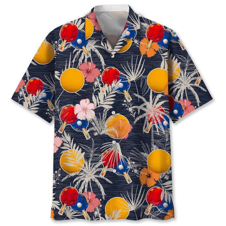 Table Tennis Nature Hawaiian Shirt Summer Gifts