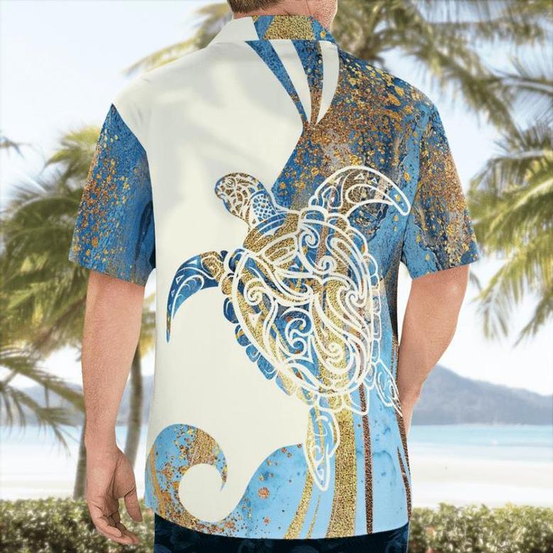 Turtle Hawaiian Shirt Summer Gifts