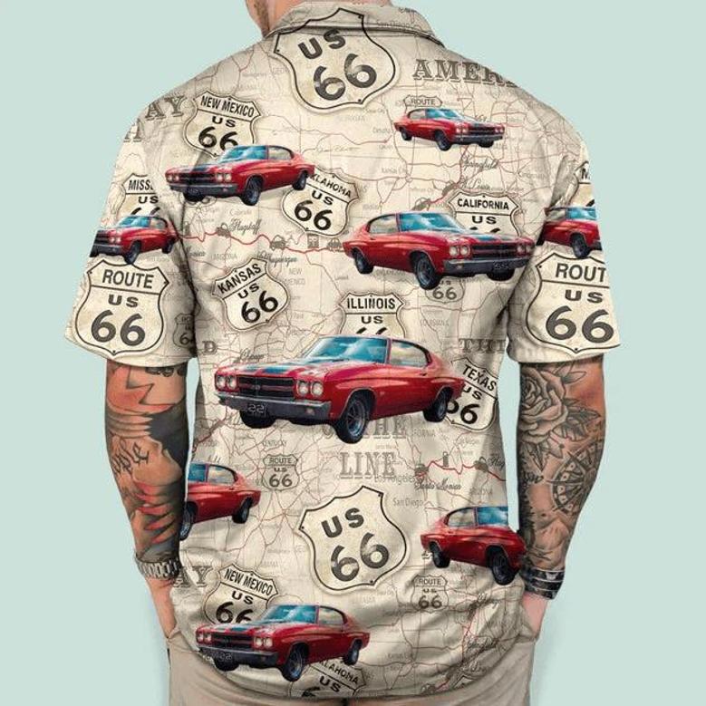 Upload Car Photo Hawaiian Shirt, Car Short-Sleeve Hawaiian Shirt,Hawaii Shirt For Men Summer Gifts