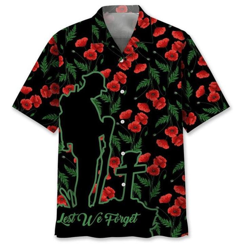 Veteran And Cross Hawaiian Shirt Summer Gifts