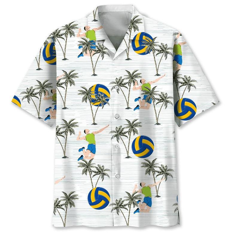 Volleyball Coconut Hawaiian Shirt Summer Gifts