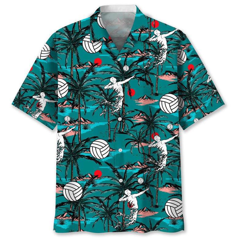 Volleyball Vintage Hawaiian Shirt Summer Gifts