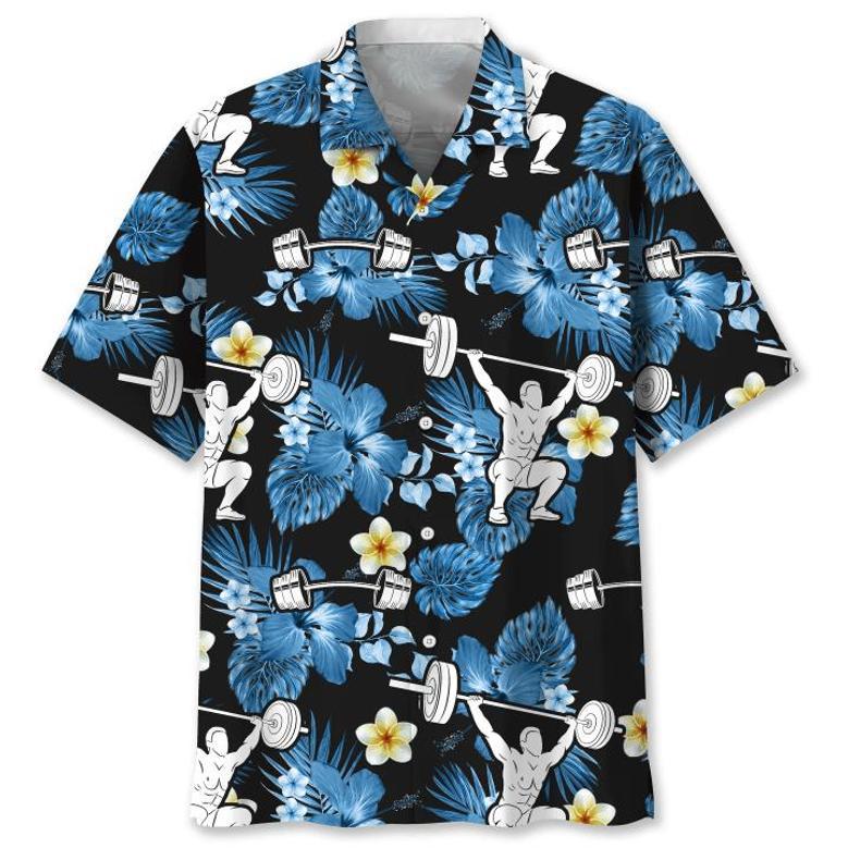 Weight Lifting Nature Hawaiian Shirt Summer Gifts