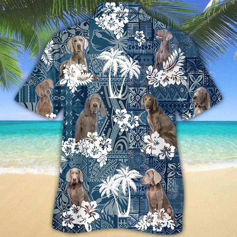 Weimaraner Hawaiian Shirt Summer Gifts