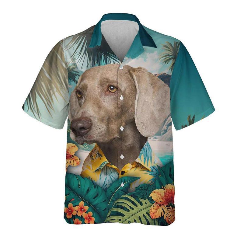 Weimaraner - Tropical Hawaiian Shirt Summer Gifts