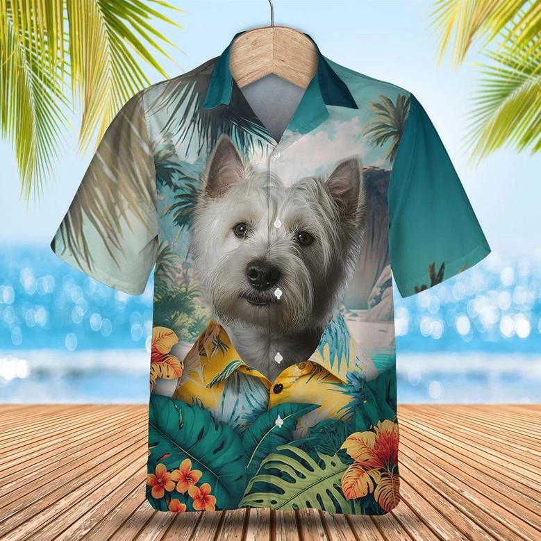 West Highland White Terrier - Tropical Hawaiian Shirt Summer Gifts