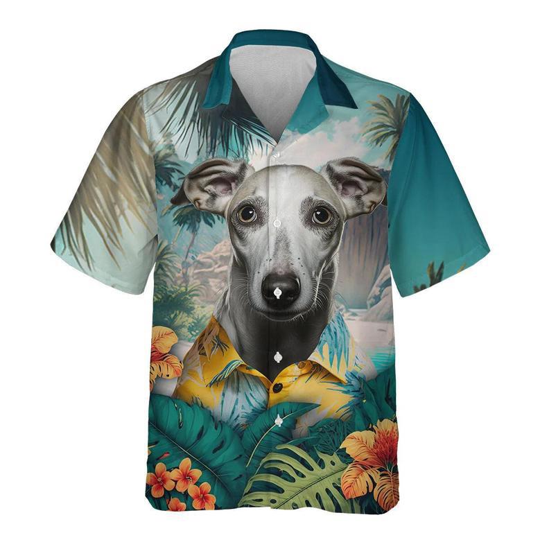 Whippet - Tropical Hawaiian Shirt Summer Gifts