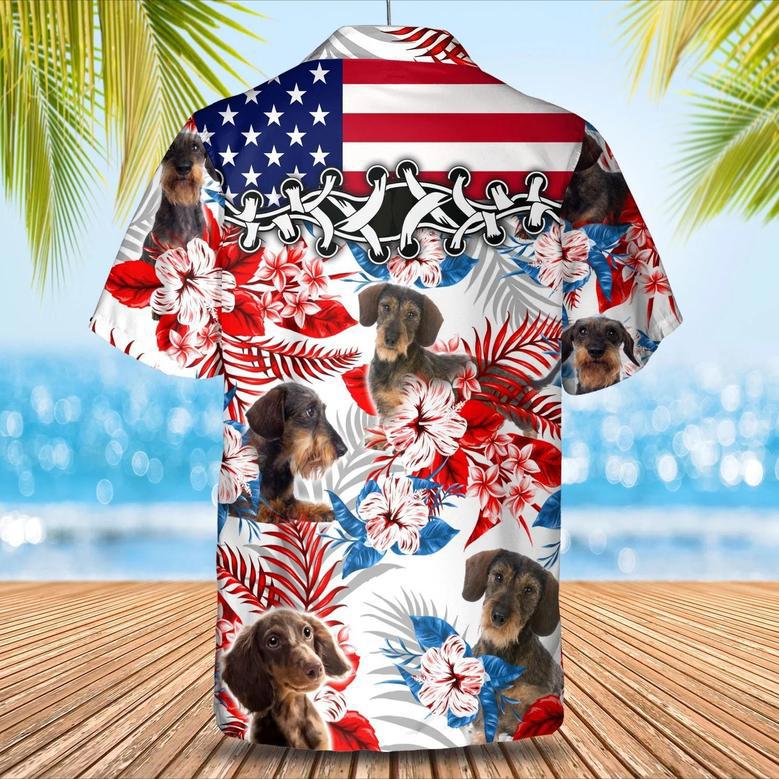 Wirehair Dachshund Hawaiian Shirt - Gift For Summer, Summer Aloha Shirt, Hawaiian Shirt For Men And Women Summer Gifts