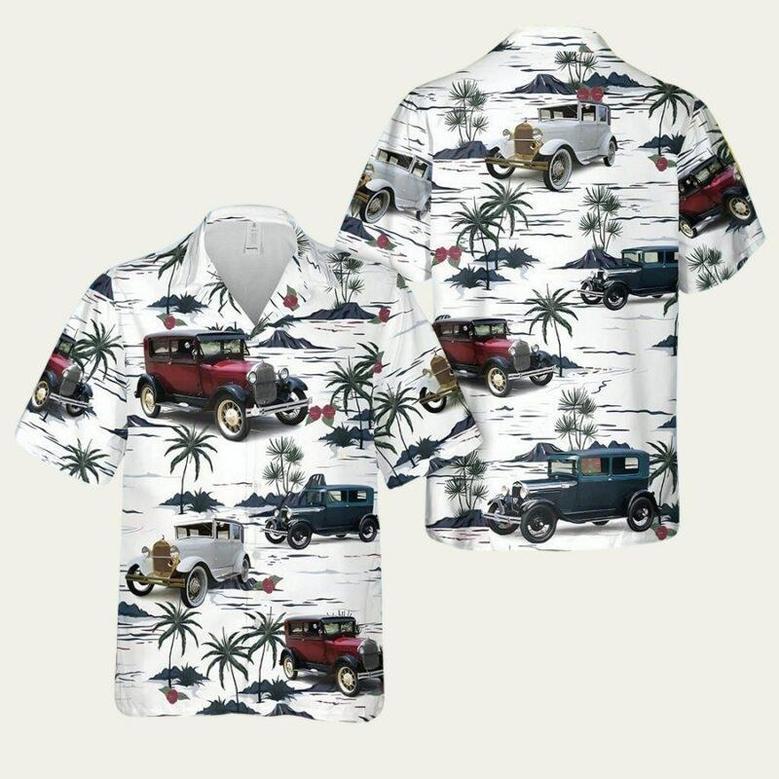 1928 Model A Ford Hawaiian Shirt