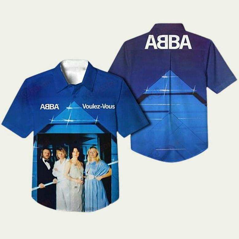 Abba Voulez Vous Summer Hawaiian Shirt