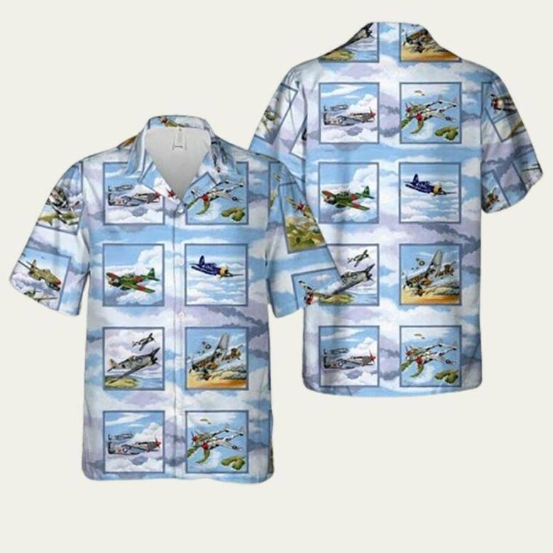 Air Force British Aerospace Hawk Hawaiian Shirt