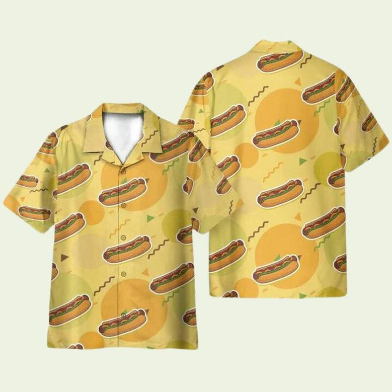 Amazing Hot Dog Food Hawaiian Shirt