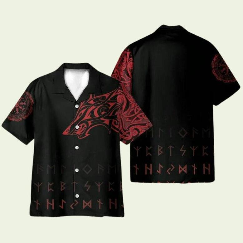 Amazing Viking Wolf Hawaiian Shirt