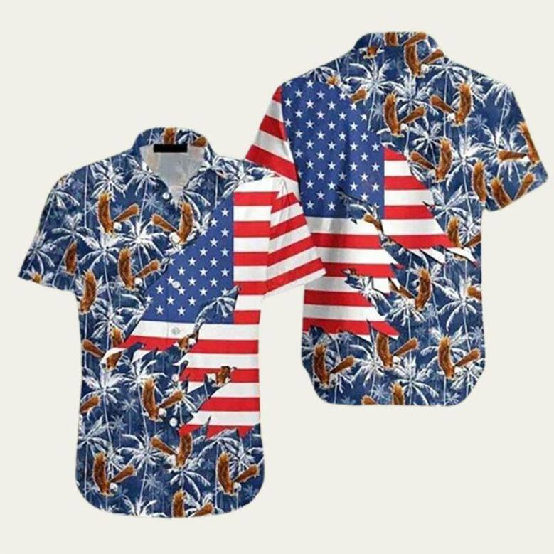 American Eagle Summer Hawaiian Shirt