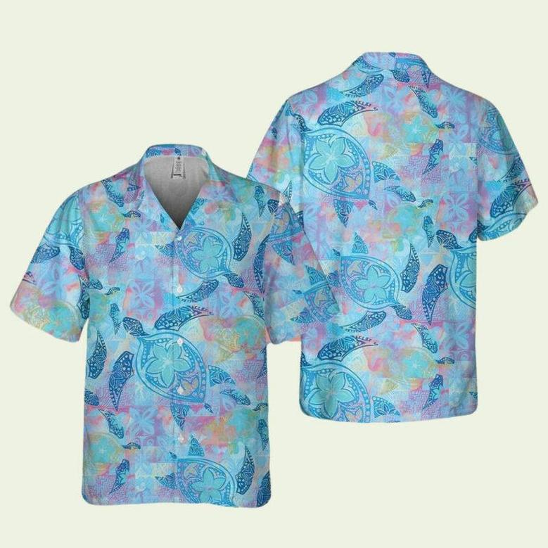 Baby Sea Turtles Hawaiian Shirt