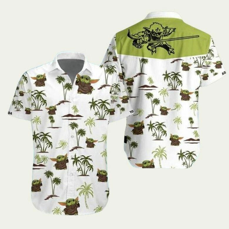 Baby Yoda 1 Hawaiian Shirt