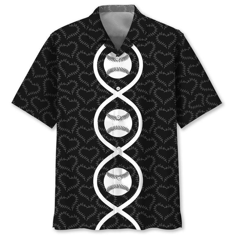 Baseball Dna Hawaiian Shirt Summer Gifts