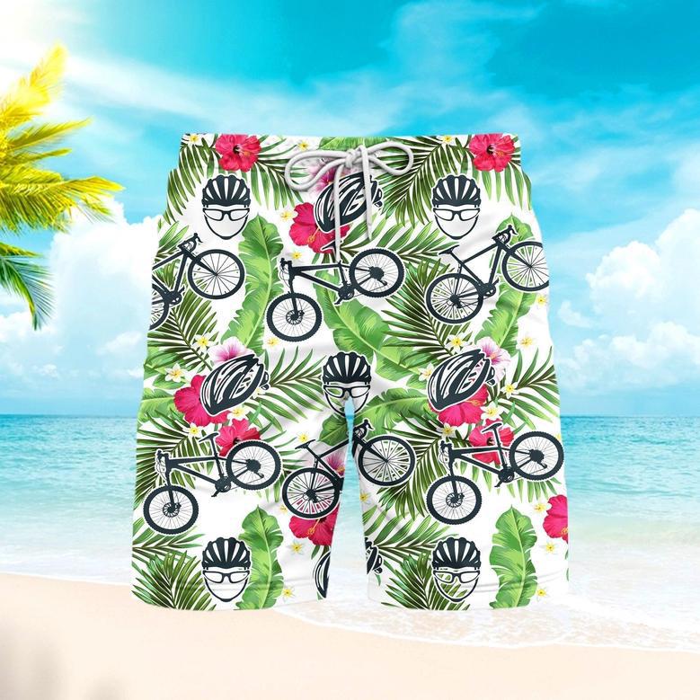 Bicycle Tropical Beach Shorts For Men