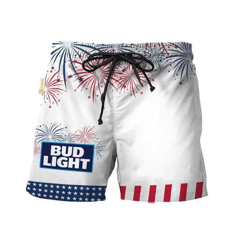 Bud Light American Independence Day Swim Trunks