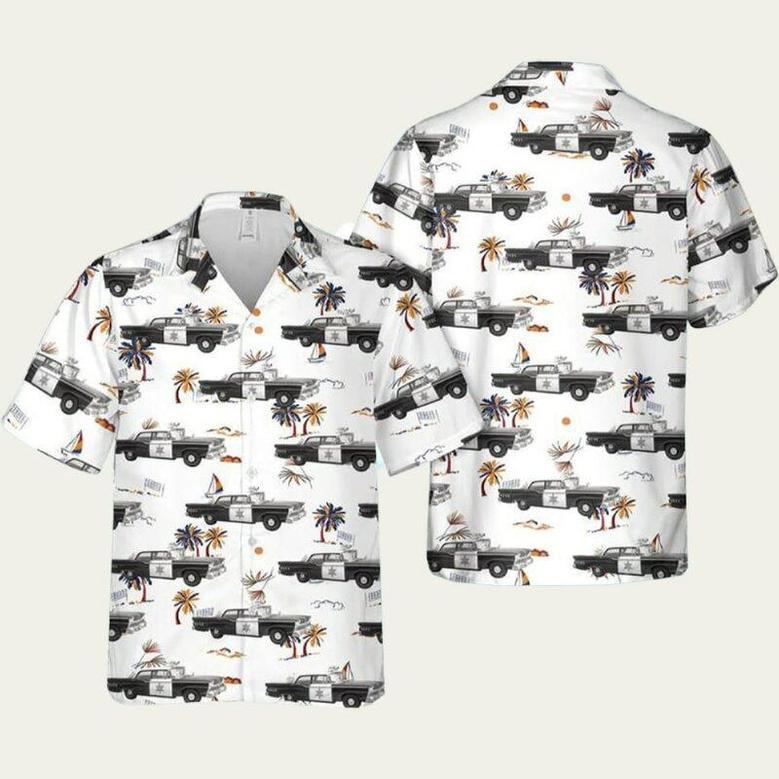 California Riverside County Sheriff Hawaiian Shirt