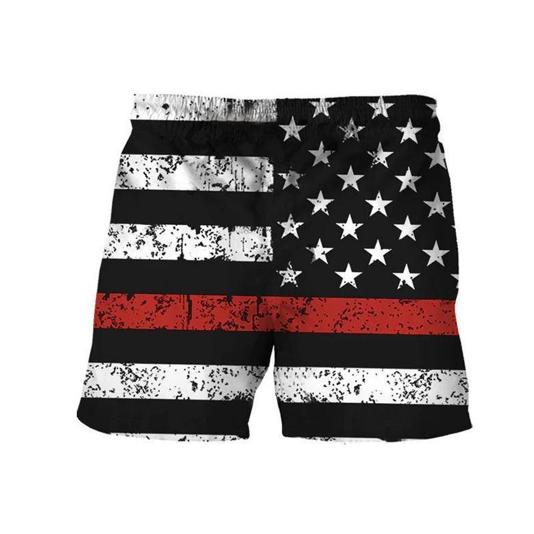 Captain Morgan USA Flag Swim Trunks