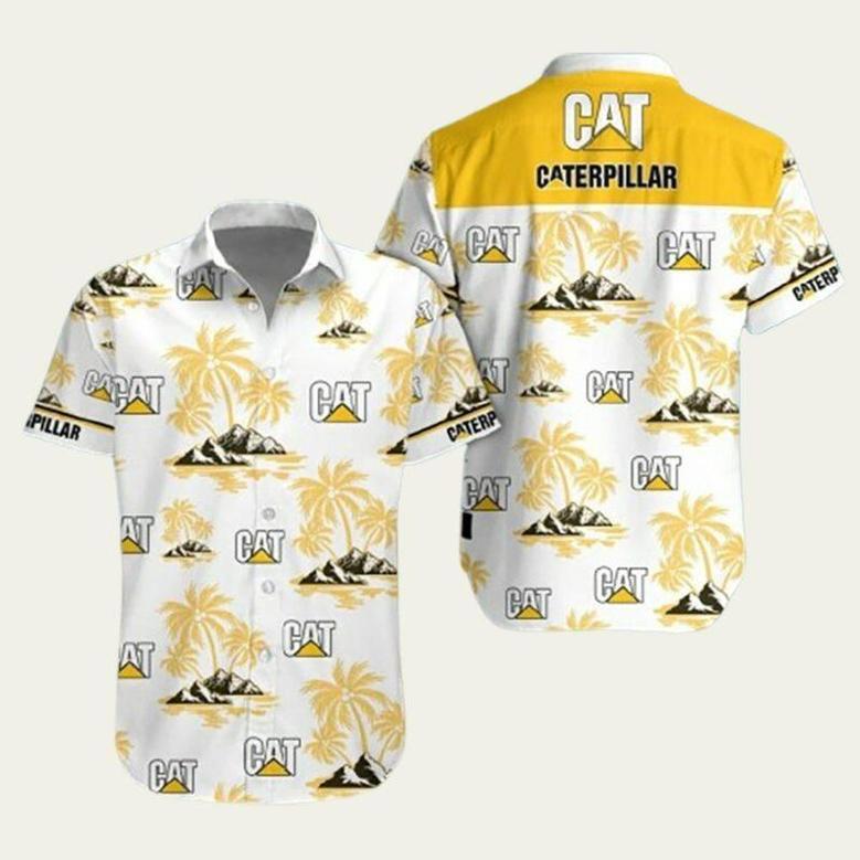 Caterpillar Inc Tractor Hawaiian Shirt