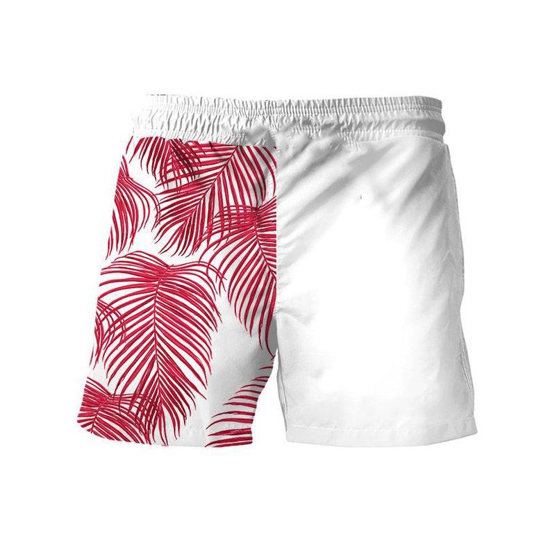 Coors Light Tropical Fern Swim Trunks