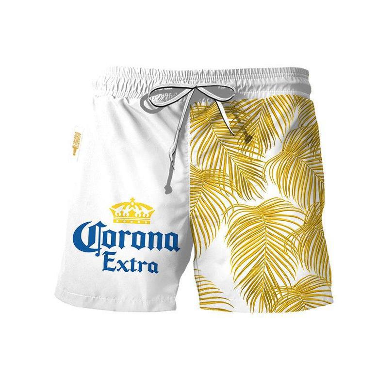 Corona Extra Tropical Fern Swim Trunks