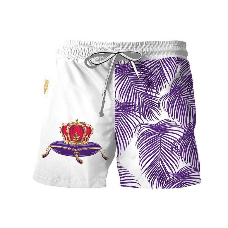 Crown Royal Tropical Fern Swim Trunks