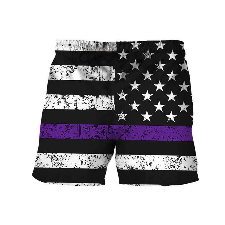 Crown Royal USA Flag Swim Trunks