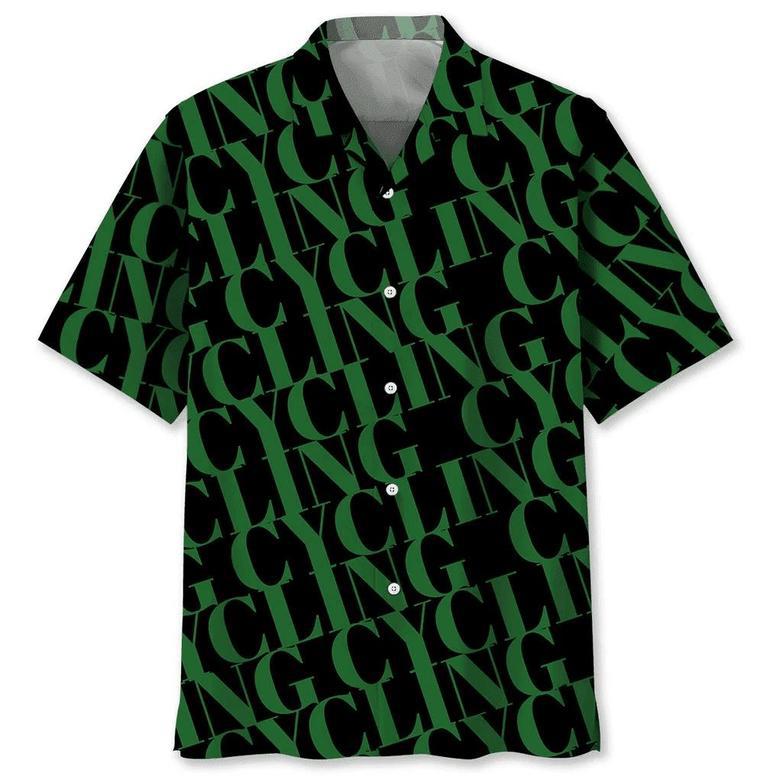 Cycling Green Hawaiian Shirt Summer Gifts