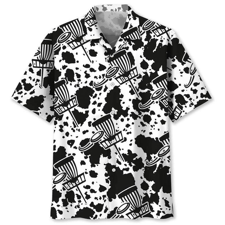 Disc Golf Black Hawaiian Shirt Summer Gifts