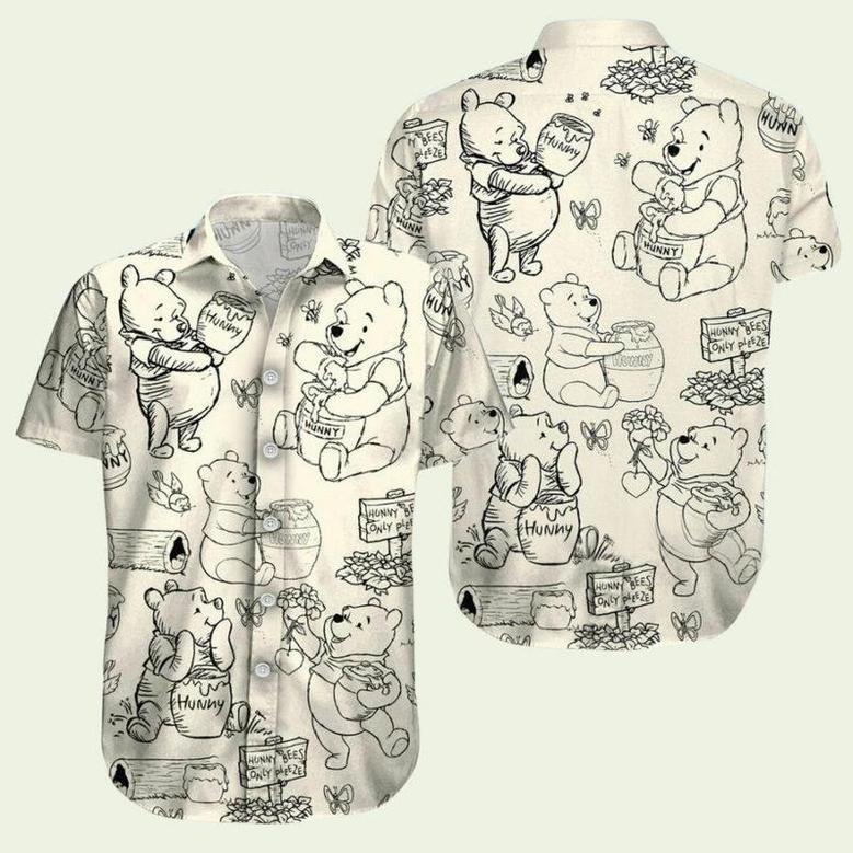 Disney Pooh Hawaiian Shirt