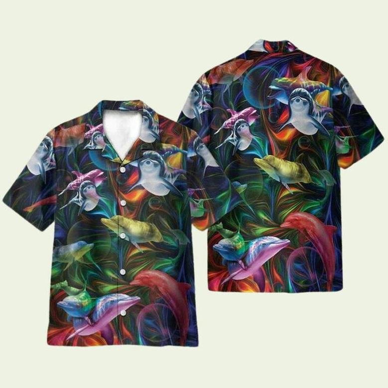 Dolphin Fantasy Hawaiian Shirt