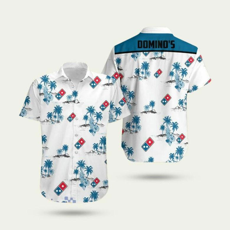 Dominos Pizza Tropical Hawaiian Shirt